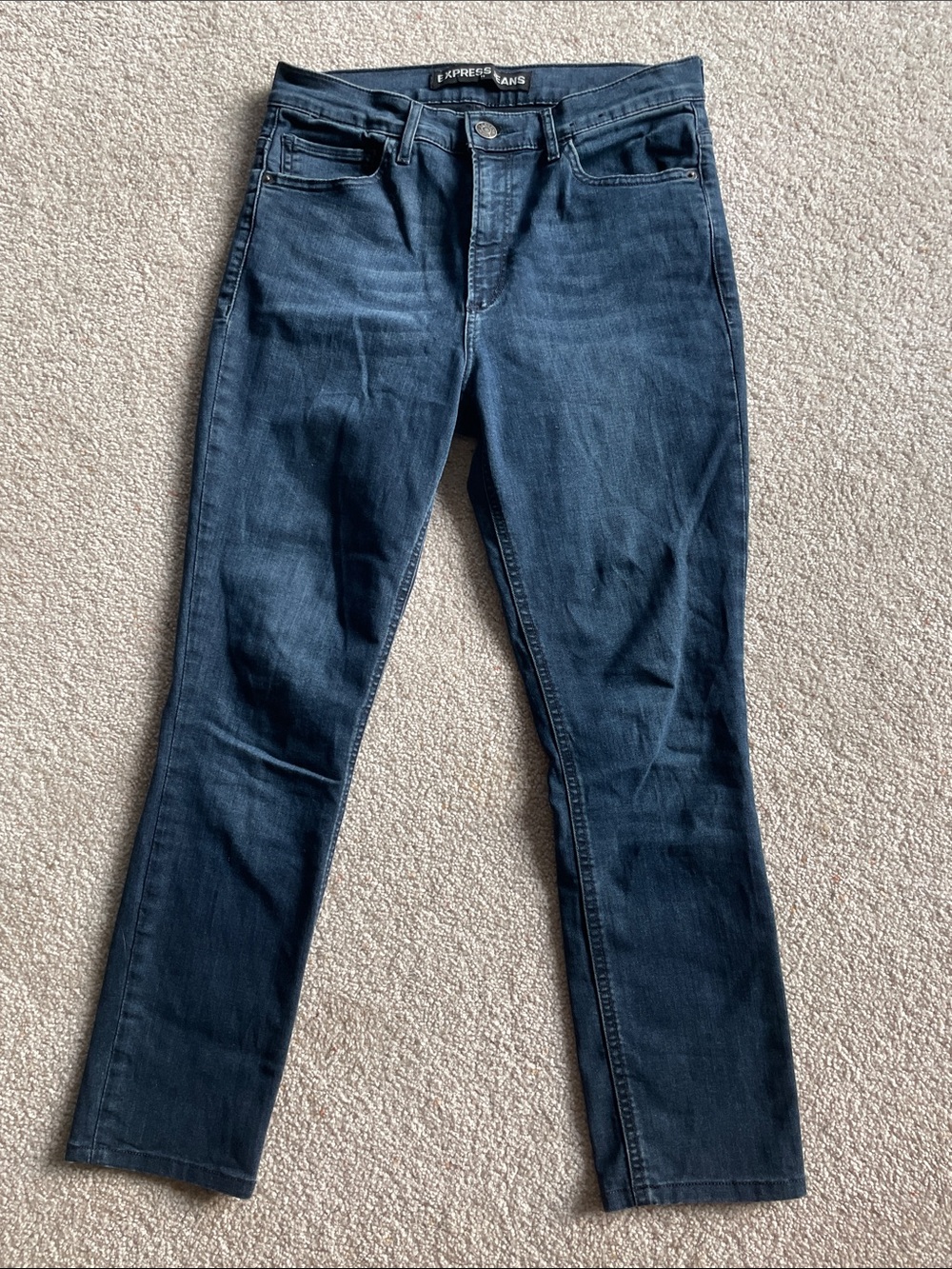 Express Women’s Indigo high rise legging Skinny Jeans